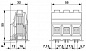 Клеммные блоки для печатного монтажа-MKDSP 50/ 2-17,5