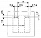 Клеммные блоки для печатного монтажа-SPT 16/ 7-H-10,0-ZB
