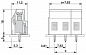Клеммные блоки для печатного монтажа-GMKDS 3/ 4-7,62