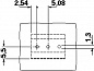 Клеммные блоки для печатного монтажа-MKDS 3/ 2-B-5,08 BU