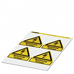 Предупредительная табличка-PML-W201 (100X100)