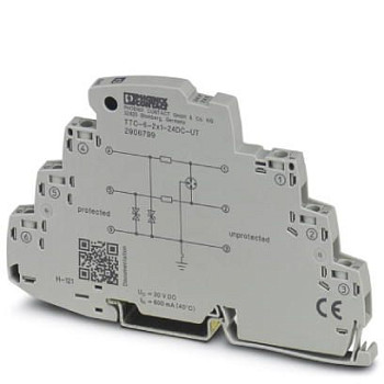 Устройство защиты от перенапряжений-TTC-6-2X1-24DC-UT