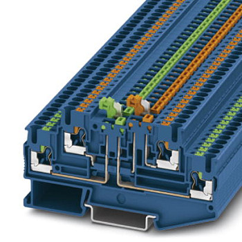 Клеммы с ножевыми размыкателями-PTT 2,5-2MT BU