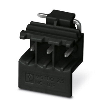 Разъем печатной платы-MSTBO 2,5/ 3-G1PL BK