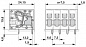 Клеммные блоки для печатного монтажа-SPT 5/ 2-H-7,5-ZB