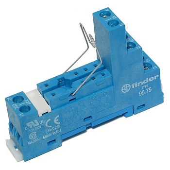 95750SMA Розетка с винтовыми клеммами (с зажимной клетью) для реле 40.51, 40.52, 40.61, 44.52, 44.62; применяются модули 99.01