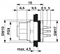 Встраиваемый соединитель для шинной системы-SACC-DSI-FSD-4CON-L180 SCO