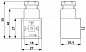 Штекерный модуль для электромагнитного клапана-SACC-V-4CON-PG9/A