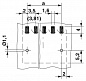 Клеммные блоки для печатного монтажа-SPT-SMD 1,5/ 5-H-3,81 R44