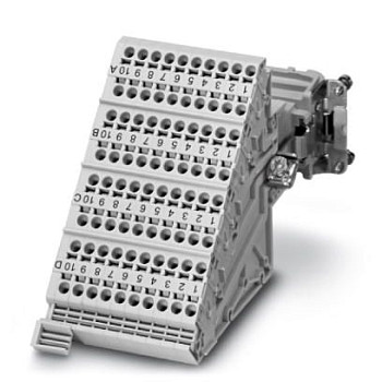 Адаптер клеммного модуля-HC-D 40-A-TWIN-PEL-F