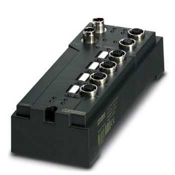 Децентрализ. устройство ввода-вывода-FLM TEMP 4 RTD M12