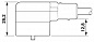 Кабель для датчика / исполнительного элемента-SAC-3P-3,0-PUR/A-1L-R-ES 4A
