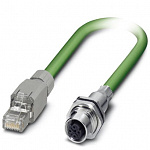 Сетевой кабель-VS-IP20-M12FSBP-93C-LI/2,0