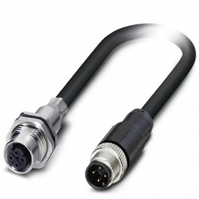 Сетевой кабель-VS-M12FSBP-M12MS-936-LI/1,14
