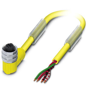 Кабель для датчика / исполнительного элемента-SAC-4P-MICFR/.../...