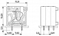 Клеммные блоки для печатного монтажа-ZFKDS 1-V-3,81