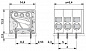 Клеммные блоки для печатного монтажа-SPT 2,5/ 2-H-5,0-EX