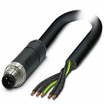 Силовой кабель-SAC-5P-M12MSK/ 5,0-PVC PE