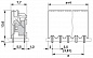 Клеммные блоки для печатного монтажа-SPT-THR 1,5/ 7-V-3,81 P20 R44