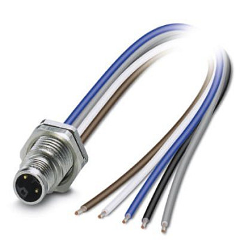 Встраиваемые разъемы-SACC-DSI-M12MSL-4FE-M16XL/0,2