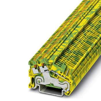 Клемма защитного провода-PTS 1,5/S-TWIN/1P-PE