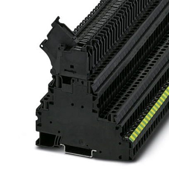 Клеммы для установки предохранителей-UT 4-PE/L/HESILED 250 (5X20)