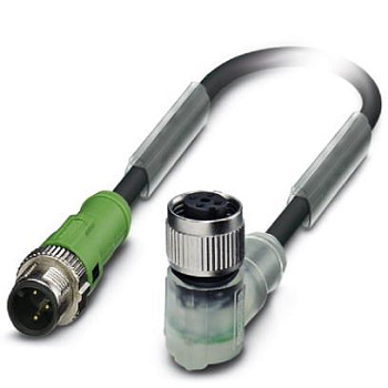 Кабель для датчика / исполнительного элемента-SAC-3P-MS-FR-2L B SCO/.../...