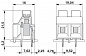 Клеммные блоки для печатного монтажа-MKDSV 5 HV/ 2-9,52-Z