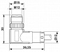 Кабель для датчика / исполнительного элемента-SAC-12P-MR/ 1,5-PVC SCO