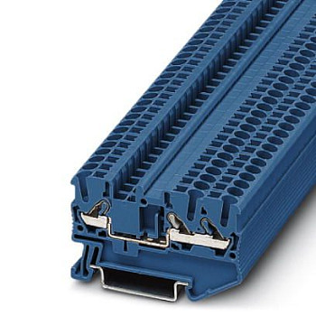 Проходные клеммы-DT 2,5-TWIN BU