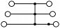 Многоярусный клеммный модуль-PT 2,5-3PV BU