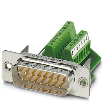 Контактная вставка D-SUB-VS-15-ST-DSUB/16-MPT-0,5