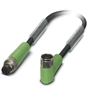 Кабель для датчика / исполнительного элемента-SAC-8P-M 8MS/ 0,3-PUR/M 8FR