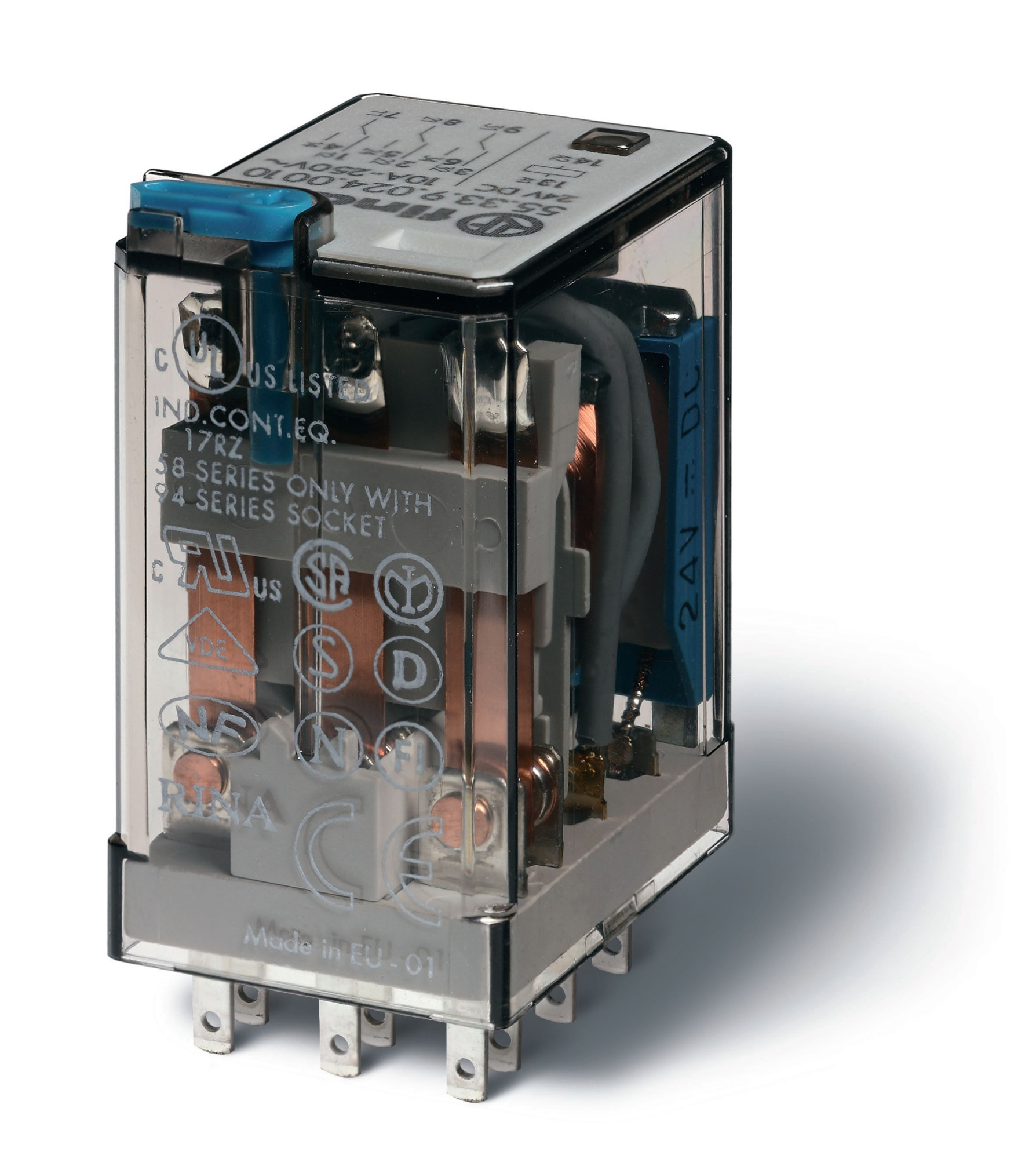 55.33.8.006.0000 Миниатюрное универсальное электромеханическое реле