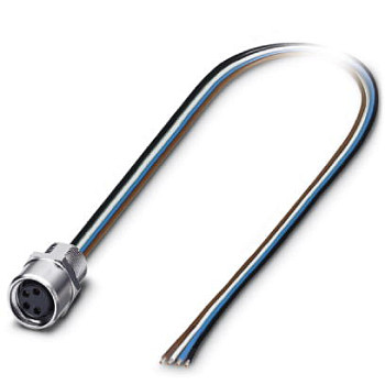 Встраиваемые разъемы-SACC-E-M 8FS-4CON-M8/0,5