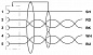 Встраиваемый соединитель для шинной системы-SACCEC-M12FS-5CON-M16/ 0,5-920