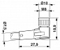 Кабель для датчика / исполнительного элемента-SAC-3P-M12MR/0,3-PUR/M 8FR