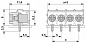 Клеммные блоки для печатного монтажа-PT 1,5/ 4-5,0-V