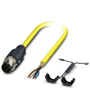 Кабель для датчика / исполнительного элемента-SAC-HZ-4P-MS/5,0-542 SH SCO BK