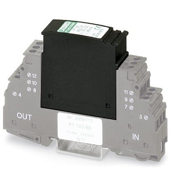 Штекерный модуль для защиты от перенапр-й-PT 1X2-12AC-ST