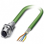 Сетевой кабель-VS-OE-M12FSBP-93B-LI/2,0