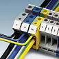 Клемма защитного провода-UK 3-TWIN-PE