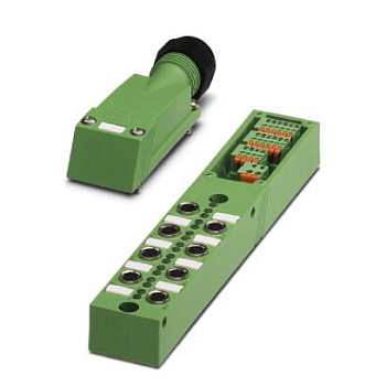 Коробка датчика и исполнительного элемента-SACB-8/4-L-SC-M8