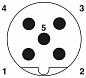 Встраиваемый соединитель для шинной системы-SACCBP-M12MSB-2CON-M16/1,0-910