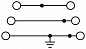 Клемма защитного провода-PT 2,5-PE/L/N