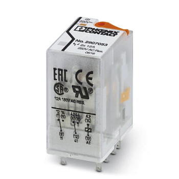 Одиночное реле-REL-IR2/200AC/2X21