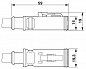 Кабель для датчика / исполнительного элемента-SAC-4P-5,0-PUR/DTFS
