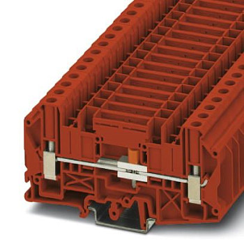 Клемма с размыкателем-UT 6-T/SP RD