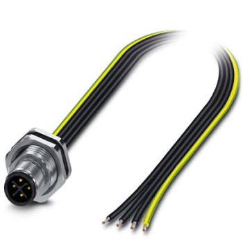 Встраиваемые разъемы-SACC-DSI-M12MSS-4P-M16XL/0,5PE