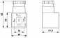 Штекерный модуль для электромагнитного клапана-SACC-VB-4CON-M16/A